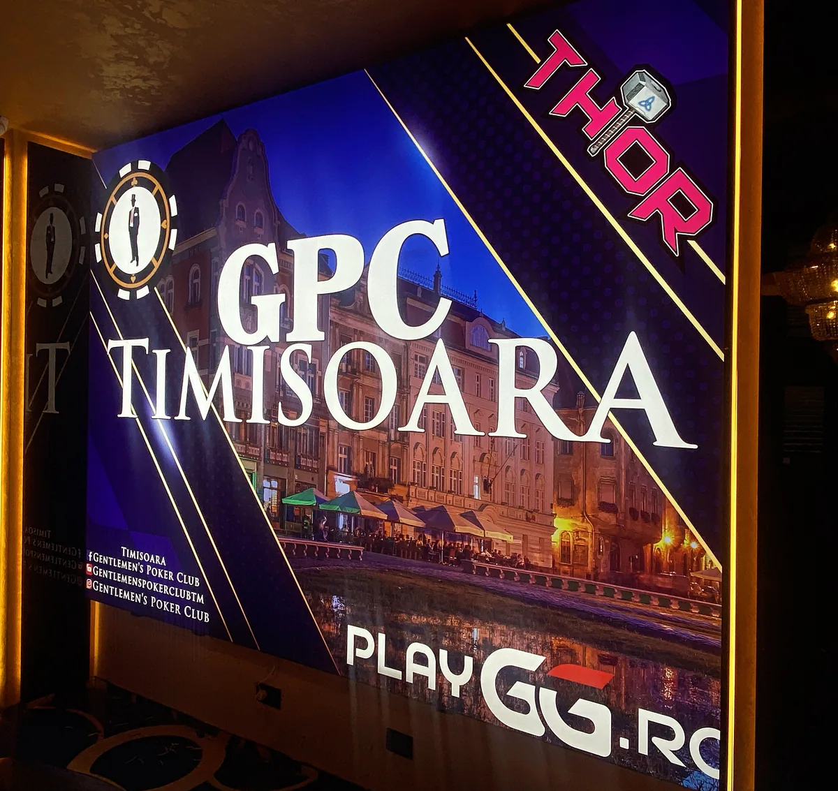 Casetă luminoasă GPC Timișoara — lucrare Lartek Grup
